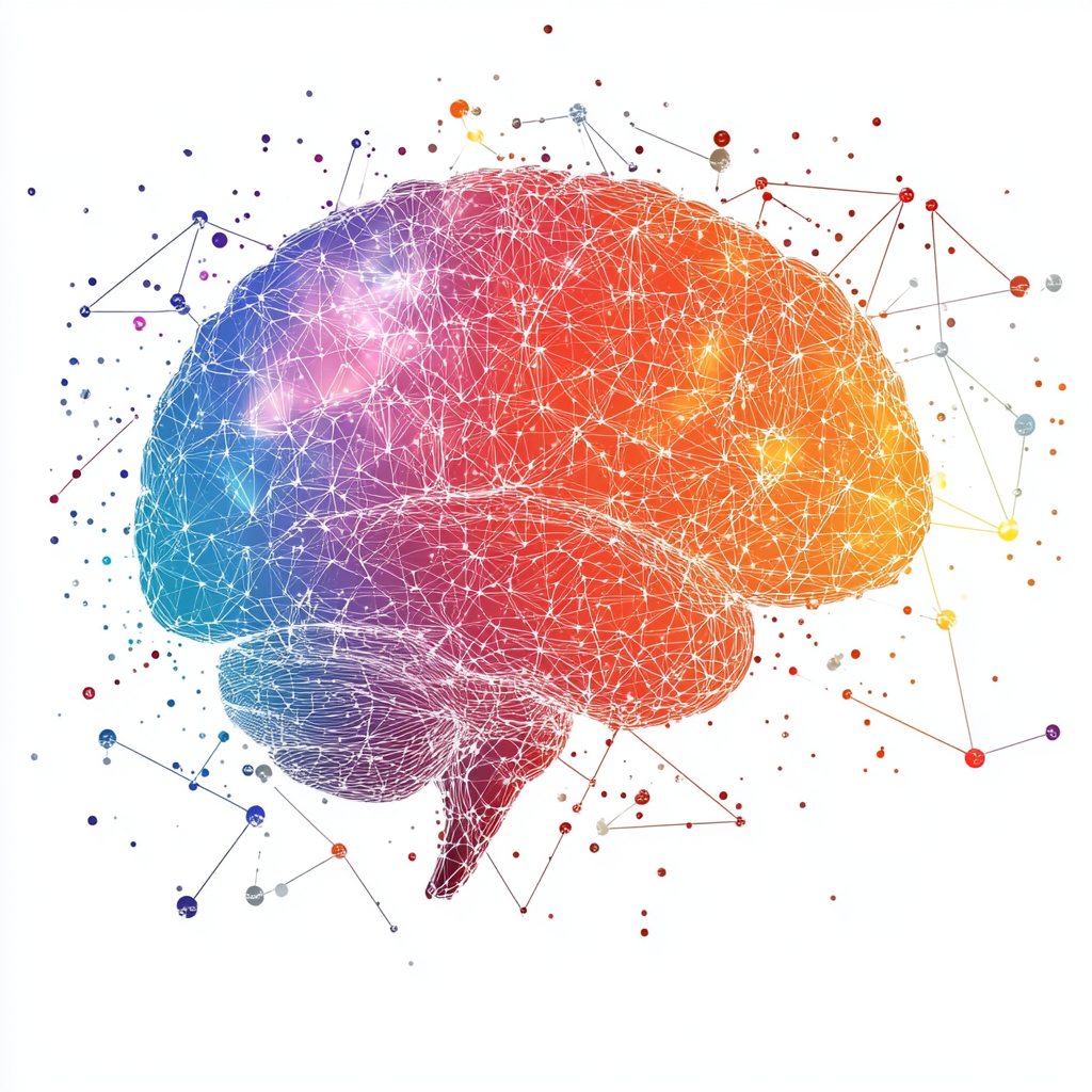 Représentation d’un cerveau connecté